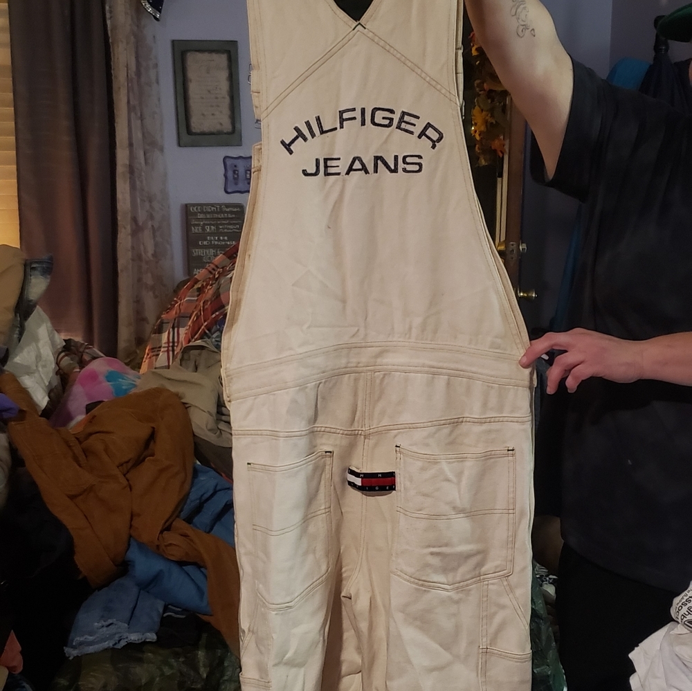 Vintage Tommy Hilfiger overall shorts